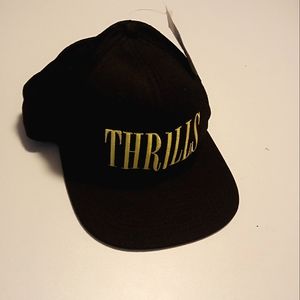 THRILLS Flat Brim Embroidered Men's Hat NWT